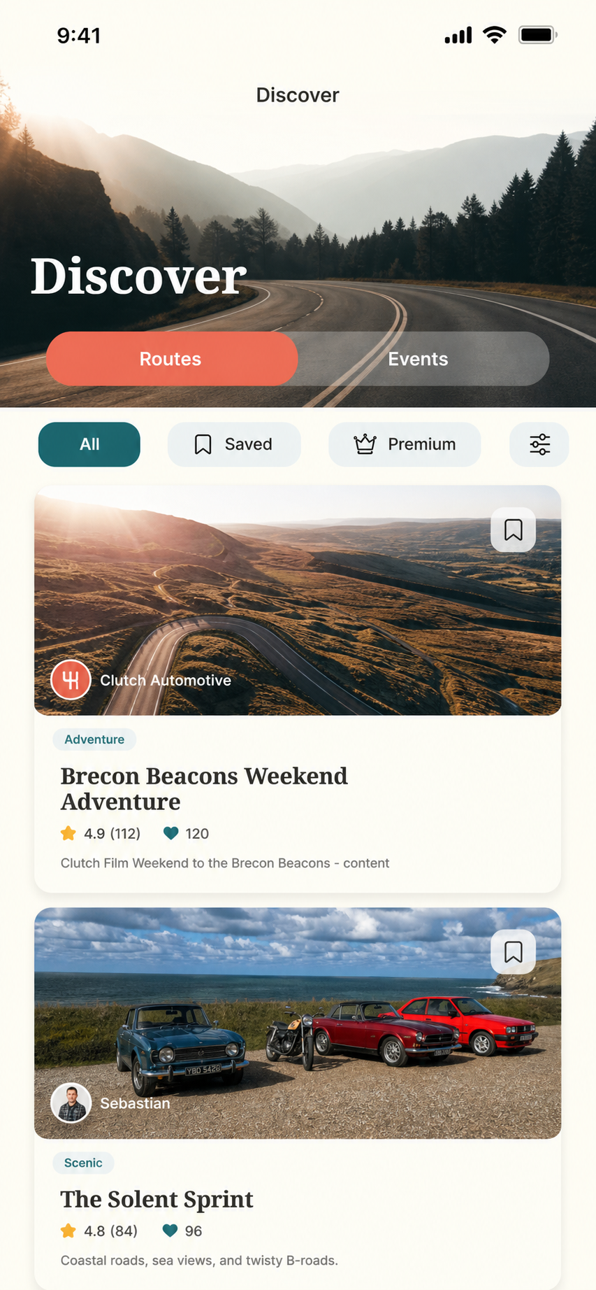 Explore Curated Routes. Get Inspired by the Community
